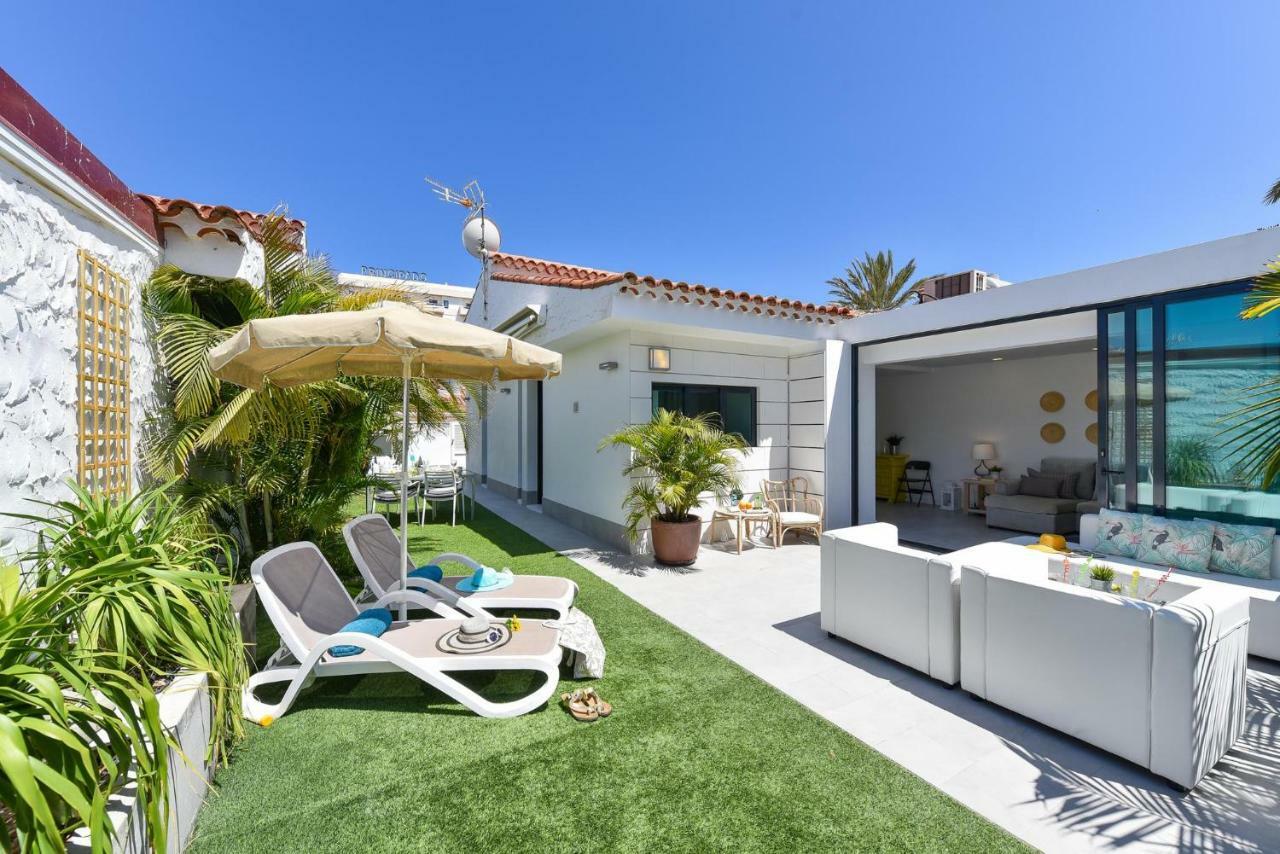 Cozy Bungalow For 6 In Playa Del Ingles Gd04 By Villagrancanaria Zewnętrze zdjęcie